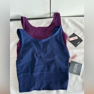 2 Women's Sport Blue and Purple Tops from Victoria’s Secret size S